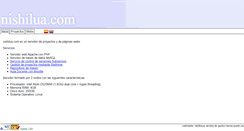 Desktop Screenshot of nishilua.com